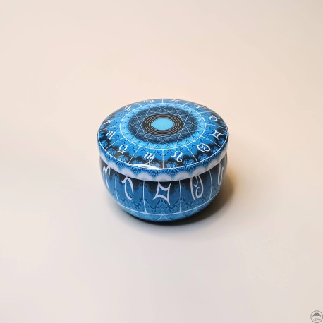 Svíčka z včelího vosku v plechovém kalíšku č.3